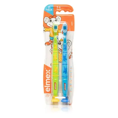 Elmex Children's Toothbrush fogkefe gyermekeknek gyenge 3-6 years 2 db