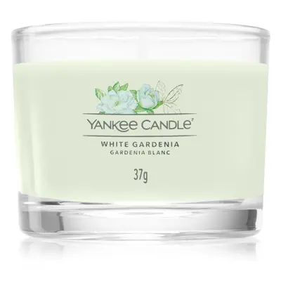 Yankee Candle White Gardenia viaszos gyertya Signature 37 g