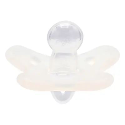 Canpol babies 100% Silicone Soother 0-6m Symmetrical cumi White 1 db