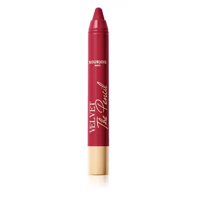 Bourjois Velvet the Pencil rúzsceruza matt hatással árnyalat 08 Rouge Di'vin 1,8 g