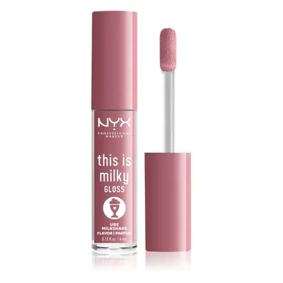 NYX Professional Makeup This is Milky Gloss Milkshakes hidratáló ajakfény illatosított árnyalat 