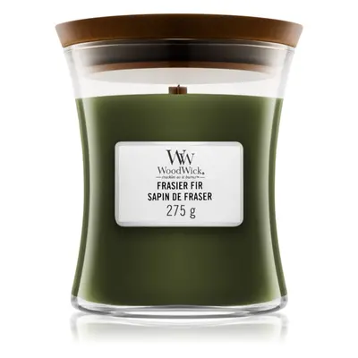 Woodwick Frasier Fir illatgyertya fa kanóccal 275 g