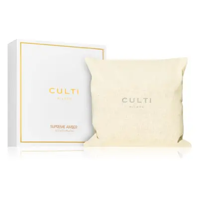 Culti Scented Pillow Supreme Amber illatgyöngyök tasakban 250 g