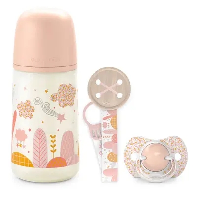 Suavinex Dreams Gift Set Pink ajándékszett 0-6 m(gyermekeknek születéstől kezdődően)