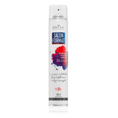 Brelil Professional Salon Format Strong Fixing Spray hajlakk a formáért és a fixálásért 500 ml