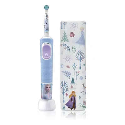 Oral B PRO Kids 3+ Frozen elektromos fogkefe tokkal gyermekeknek Frozen 1 db