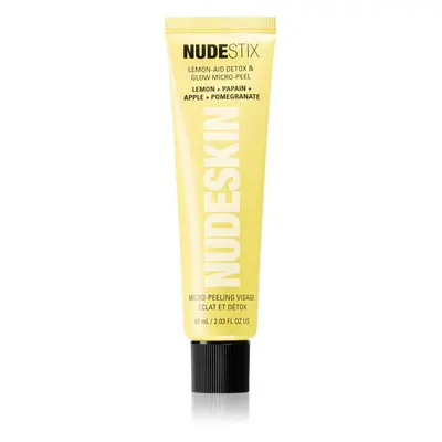 Nudestix Nudeskin Lemon-Aid Detox & Glow Micro-Peel élénkitő peeling az arcra 60 ml