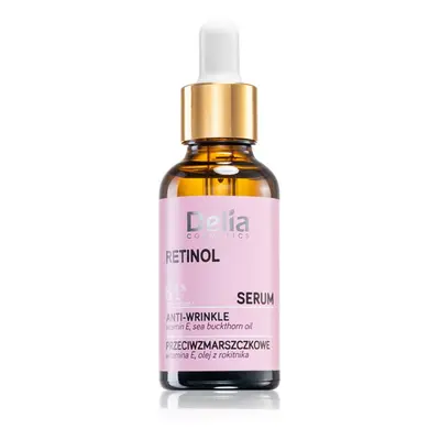 Delia Cosmetics Retinol ránctalanító szérum arcra, nyakra és dekoltázsra 30 ml