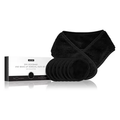 Notino Spa Collection Spa headband and make-up removal pads set sminklemosó szett spa fejpánttal