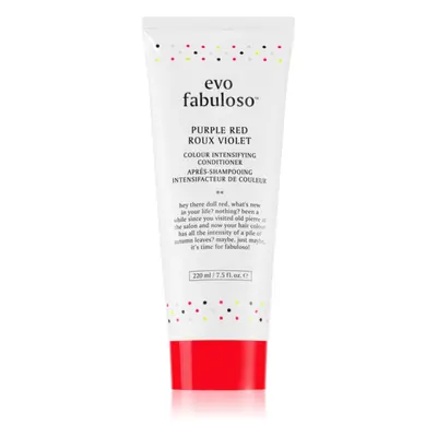 EVO Fabuloso Colour Boosting Treatment haj maszk a hajszín élénkítéséért árnyalat Purple Red 220