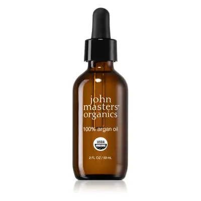 John Masters Organics 100% Argan Oil 100% argán olaj arcra, testre és hajra 59 ml