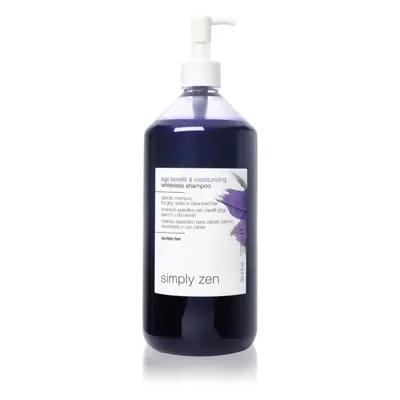 Simply Zen Age Benefit & Moisturizing tonizáló sampon szőkített vagy melírozott hajra 1000 ml