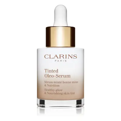 Clarins Tinted Oleo-Serum olajos szérum egységesíti a bőrszín tónusait árnyalat 01 30 ml