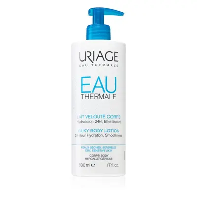 Uriage Eau Thermale Silky Body Lotion selymes testápló száraz és érzékeny bőrre 500 ml