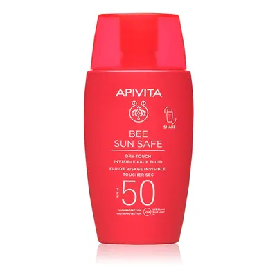 Apivita Bee Sun Safe Dry Touch Face Fluid SPF50 bőrvédő folyadék SPF 50+ 50 ml