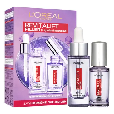 L’Oréal Paris Revitalift Filler arcápoló szett (az arcra és a szem környékére)