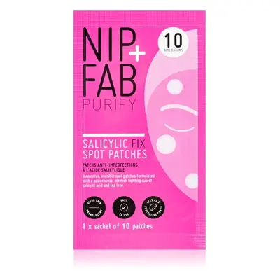 NIP+FAB Salicylic Fix tisztító bőrtapasz 10 db