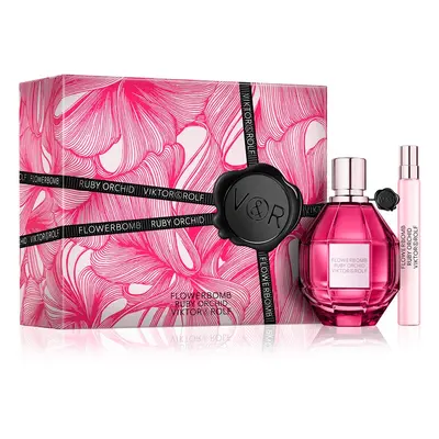 Viktor & Rolf Flowerbomb Ruby Orchid ajándékszett hölgyeknek