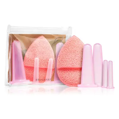 BrushArt Home Salon Facial cupping set arcköpölyöző készlet