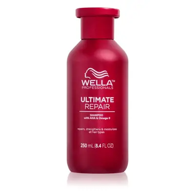 Wella Professionals Ultimate Repair Shampoo hajerősítő sampon a sérült hajra 250 ml