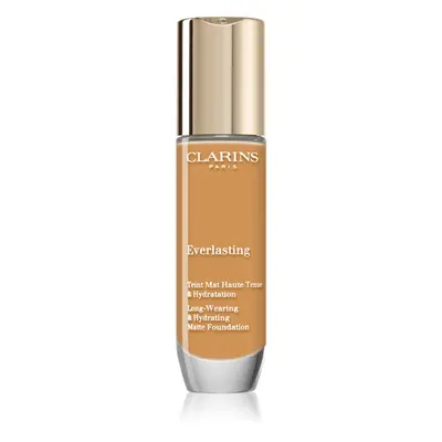 Clarins Everlasting Foundation tartós alapozó matt hatással árnyalat 114N - Cappuccino 30 ml