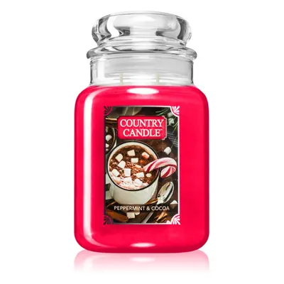 Country Candle Peppermint & Cocoa illatgyertya 737 g