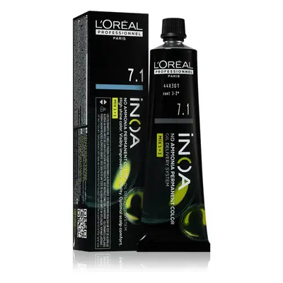 L’Oréal Professionnel Inoa tartós hajfesték ammónia nélkül árnyalat 7.1 60 ml