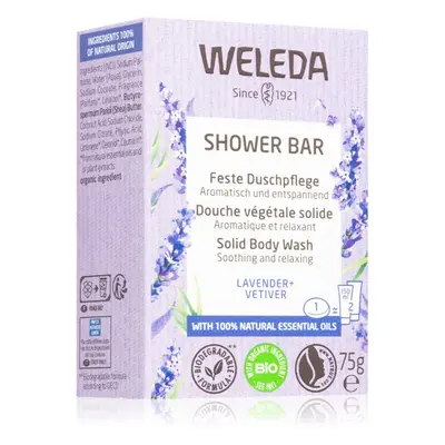 Weleda Shower Bar Lavender Szilárd szappan levendulával 75 g