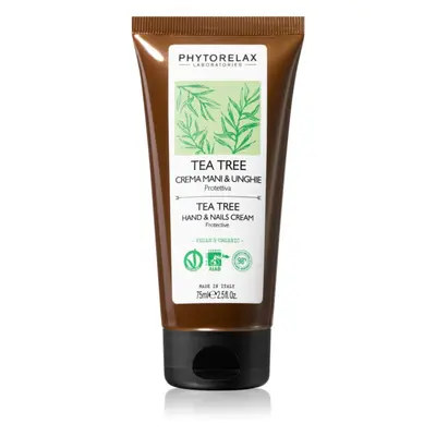 Phytorelax Laboratories Tea Tree bőrfinomító krém kézre és körmökre 75 ml