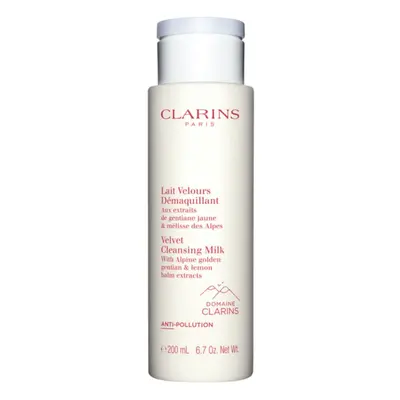 Clarins Cleansing Velvet Cleansing Milk könnyű állagú tisztítótej 200 ml