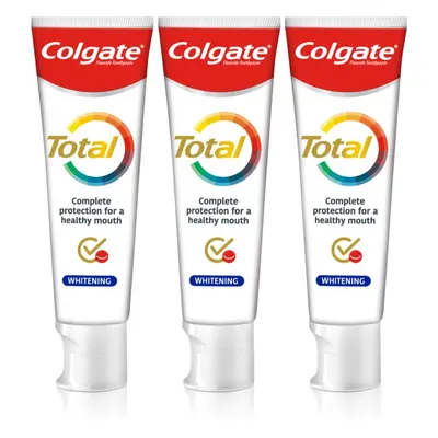 Colgate Total Whitening fehérítő fogkrém 3 x 75 ml