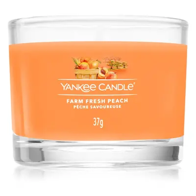 Yankee Candle Farm Fresh Peach viaszos gyertya 37 g