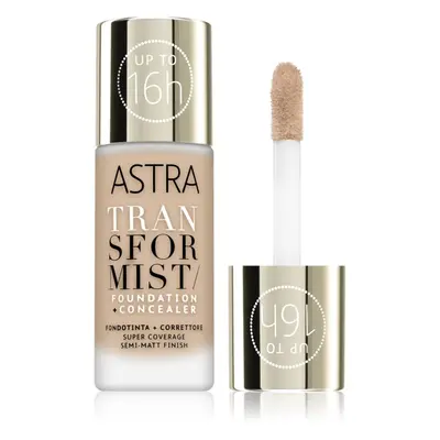 Astra Make-up Transformist tartós alapozó árnyalat 02W Dune 18 ml