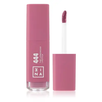 3INA The Longwear Lipstick hosszantartó folyékony rúzs árnyalat 444 - Orchid lilac 6 ml