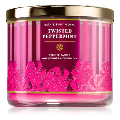 Bath & Body Works Twisted Peppermint illatgyertya 411 g