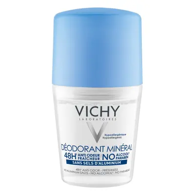 Vichy Deodorant roll-on dezodor ásványi anyagokkal 48h 50 ml