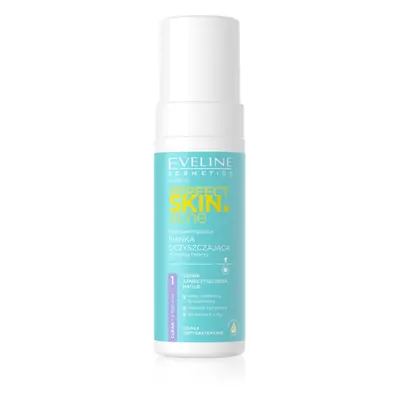 Eveline Cosmetics Perfect Skin .acne mélyisztító hab problémás és pattanásos bőrre 150 ml