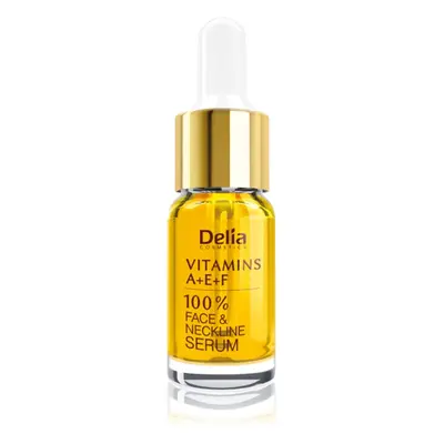 Delia Cosmetics Professional Face Care Vitamins A+E+F ránctalanító szérum az arcra és dekoltázsr