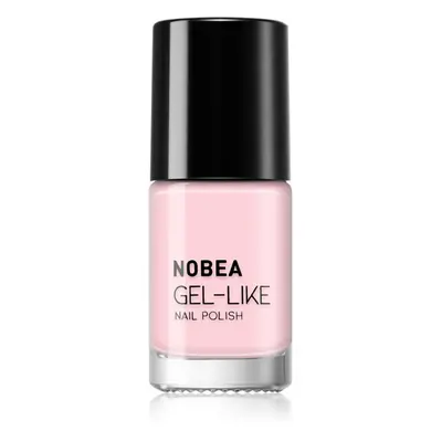 NOBEA Day-to-Day Gel-like Nail Polish körömlakk géles hatással árnyalat Misty rose #N59 6 ml