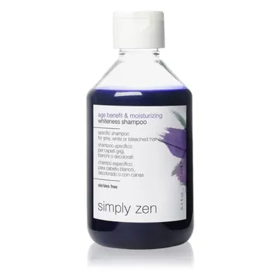 Simply Zen Age Benefit & Moisturizing tonizáló sampon szőkített vagy melírozott hajra 250 ml