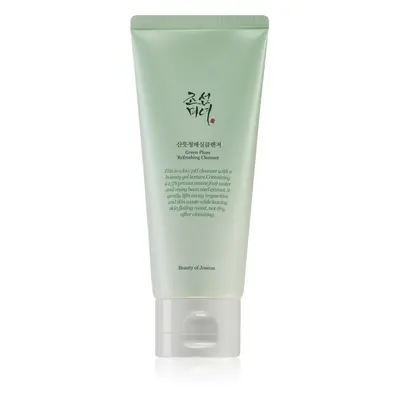 Beauty Of Joseon Green Plum Refreshing Cleanser gyengéden tisztító habos krém hidratáló hatással