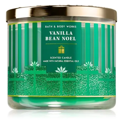 Bath & Body Works Vanilla Bean Noel illatgyertya 411 g