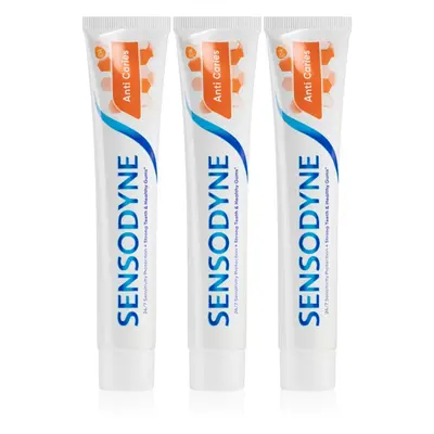 Sensodyne Anti Caries Anti Carries fogkrém fogszuvasodás ellen 3x75 ml