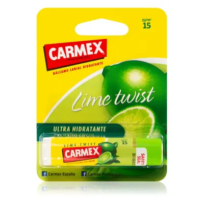 Carmex Lime Twist hidratáló ajakbalzsam stick SPF 15 4,25 g