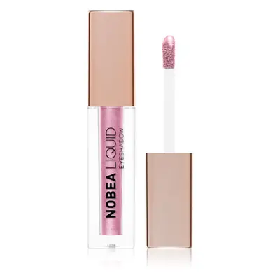 NOBEA Metal Liquid Eyeshadow folyékony szemhéjfesték árnyalat Rosegold #E02 4 ml