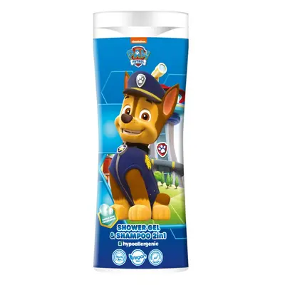 Nickelodeon Paw Patrol Shower gel& Shampoo 2in1 sampon és tusfürdő gél gyermekeknek Bubble Gum 3