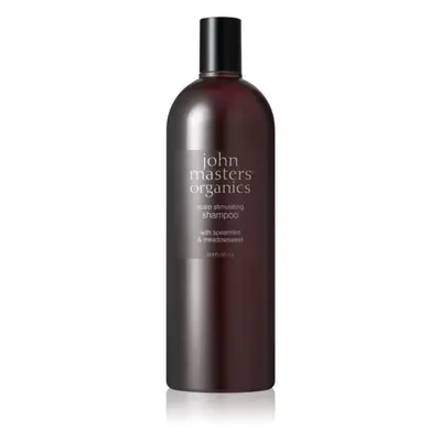 John Masters Organics Scalp Stimulanting Shampoo with Spermint & Medosweet stimuláló sampon bors