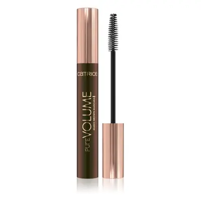 Catrice Pure Volume Magic Brown hosszabbító, göndörítő és dúsító szempillaspirál árnyalat 010 Br