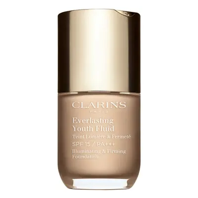 Clarins Everlasting Youth Fluid élénkítő make-up SPF 15 árnyalat 105 Nude 30 ml