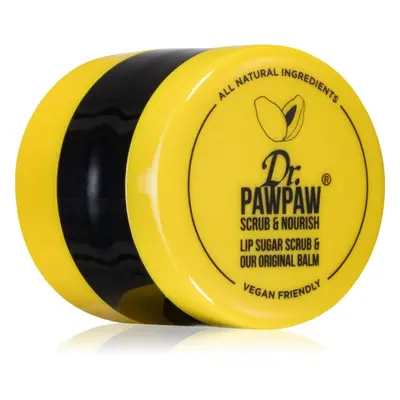 Dr. Pawpaw Scrub & Nourish ajakbalzsam és peeling 16 g